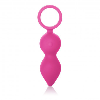 Розовый анальный вибромассажер Silhouette S1 - 9 см., California Exotic Novelties