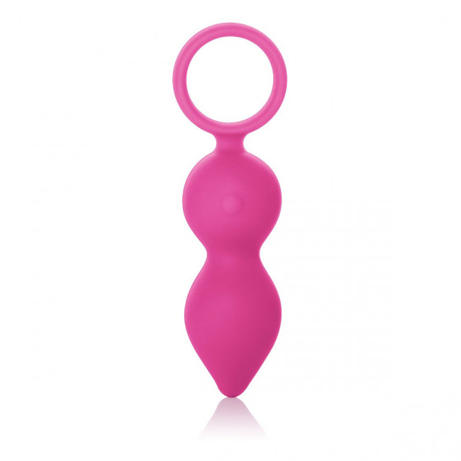 Розовый анальный вибромассажер Silhouette S1 - 9 см., California Exotic Novelties