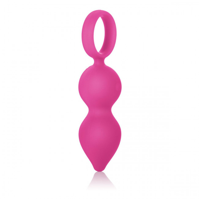 Розовый анальный вибромассажер Silhouette S1 - 9 см., California Exotic Novelties