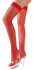 Чулочки в сетку с плотной эластичной резинкой на силиконе