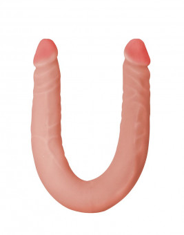 Двусторонний фаллоимитатор Naughty Instinct - 44 см., Lola toys