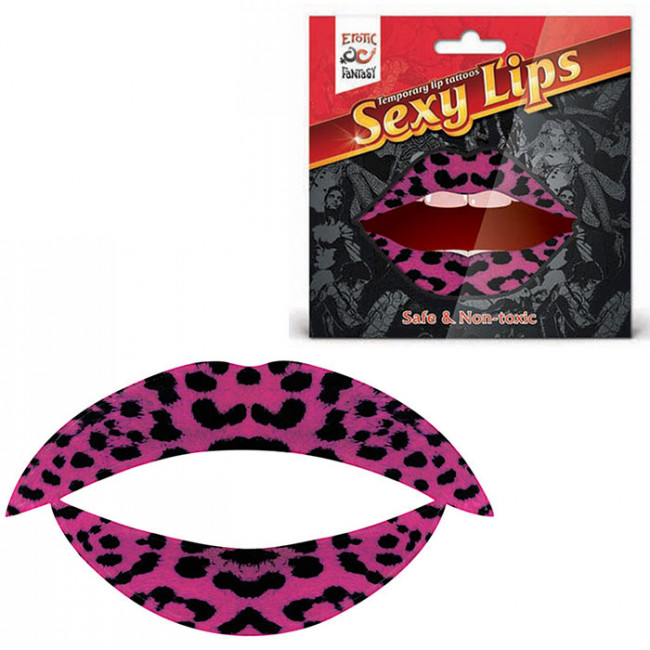 Lip Tattoo Розовая пантера, Erotic Fantasy