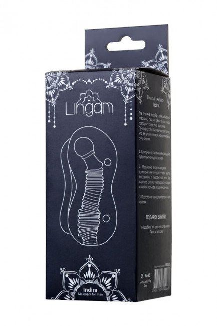 Прозрачный мастурбатор Lingam Indira, ToyFa Прозрачный мастурбатор Lingam Indira, ToyFa