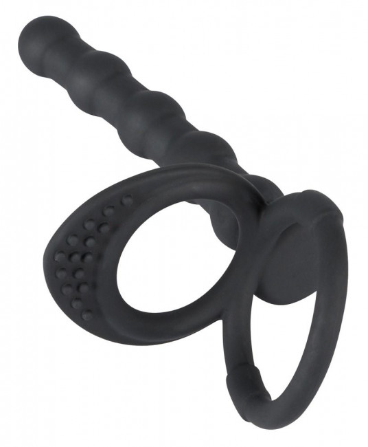 Насадка на пенис для двойного проникновения Cock & ball ring, Orion