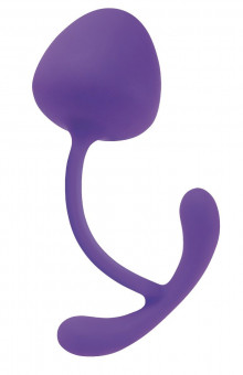 Фиолетовый вагинальный шарик Vee, NS Novelties