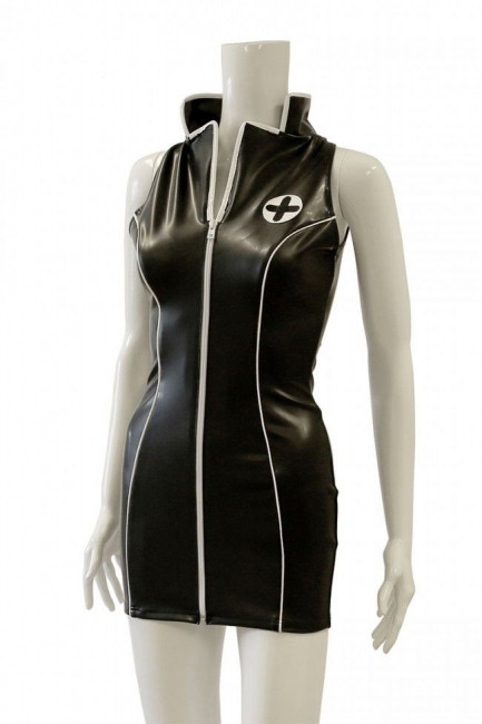 Платье медсестры с воротником-стойкой Datex Nurse Dress, Blush Novelties