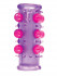 Фиолетовая насадка Silicone Lil' Pearl Pleasure Sleeve, Pipedream