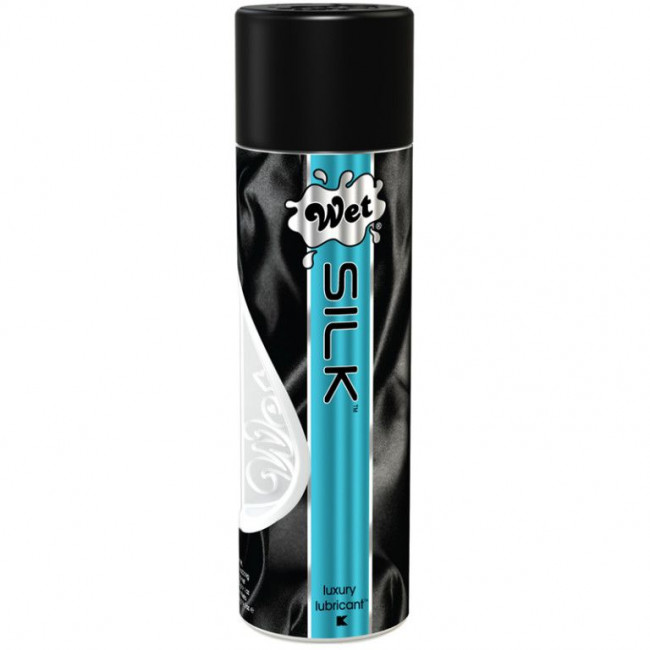 Гибридный водно-силиконовый лубрикант Wet Silk - 258 мл., Wet International Inc. Гибридный водно-силиконовый лубрикант Wet Silk - 258 мл., Wet International Inc.