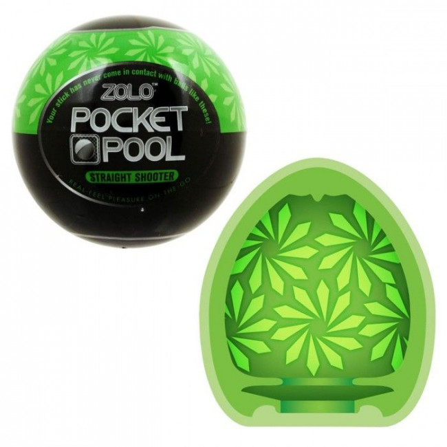 Эластичный мастурбатор Zolo Straight Shooter, Zolo