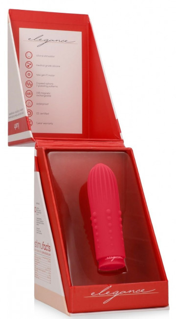 Красная вибропуля Turbo Rechargeable Bullet Lush - 9,8 см., Shots Media BV Красная вибропуля Turbo Rechargeable Bullet Lush - 9,8 см., Shots Media BV
