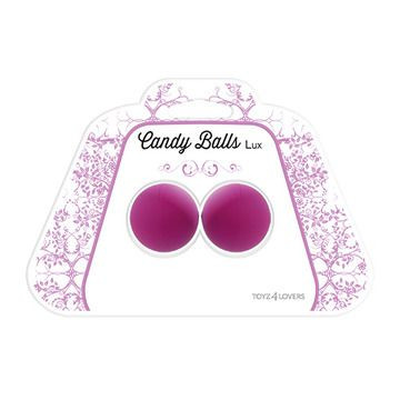 Фиолетовые вагинальные шарики Lux, Toyz4lovers