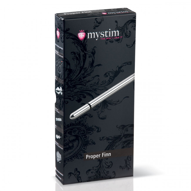 Электростимулятор уретры Proper Finn - 20 см., MyStim Электростимулятор уретры Proper Finn - 20 см., MyStim