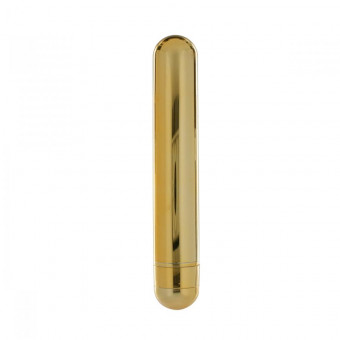 Вибратор Pure Gold Excitement золотого цвета - 20 см. , Toy Joy