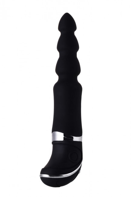 Чёрный анальный вибростимулятор Erotist - 20,7 см., Erotist