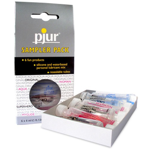 Набор из 6 лубрикантов pjur Sampler Pack, Pjur
