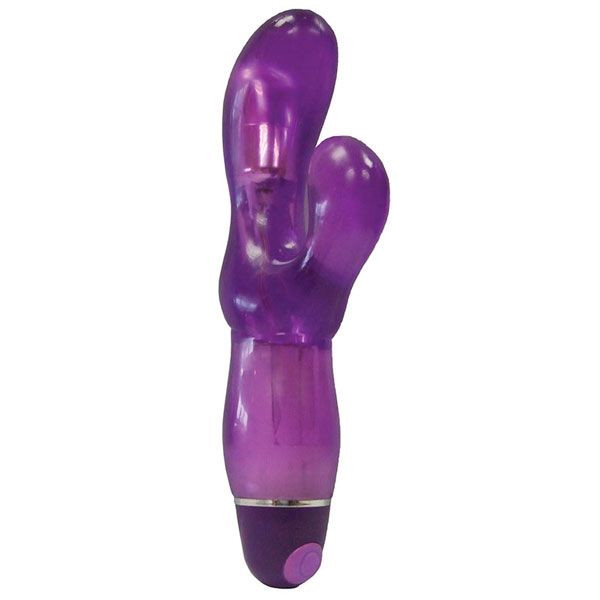 Фиолетовый вибратор для точки G ULTRA G-SPOT - 15 см., Seven Creations
