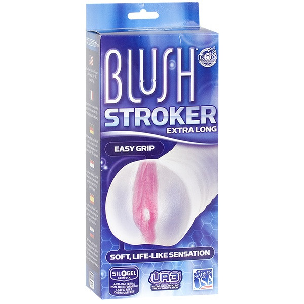 Экстра-длинный мастурбатор BLUSH, Doc Johnson