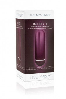 Фиолетовый вибромассажер Intro 1 Purple - 9,5 см., JimmyJane