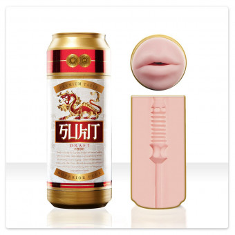 Необычный мастурбатор-ротик в банке Fleshlight - Sukit Draft, Fleshlight