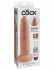 Телесный необрезанный фаллоимитатор на присоске 9" Uncut Cock - 25,4 см., Pipedream
