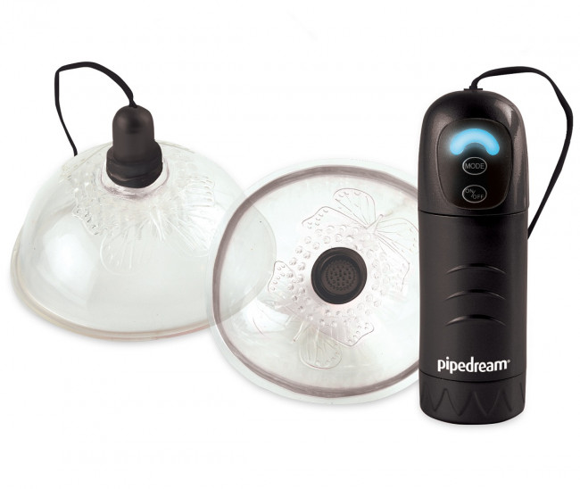 Вакуумная помпа для сосков Spinning Nipple Stimulators, Pipedream Вакуумная помпа для сосков Spinning Nipple Stimulators, Pipedream