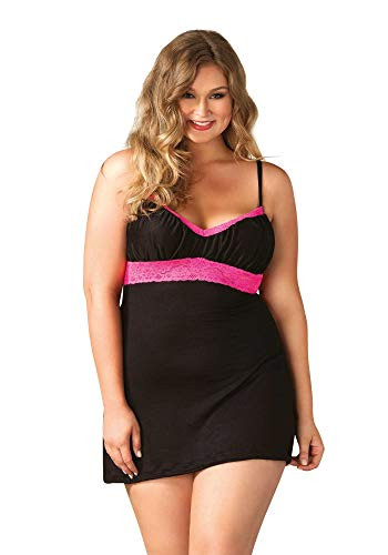 Сорочка с завышенной талией Plus size nightie empire waist, Leg Avenue Сорочка с завышенной талией Plus size nightie empire waist, Leg Avenue