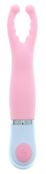 Розовый вибростимулятор клитора CLITORAL PINCER, Dream Toys