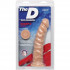 Телесный фаллоимитатор на присоске The D™ Ragin’ D 8" Vanilla - 20,32 см., Doc Johnson