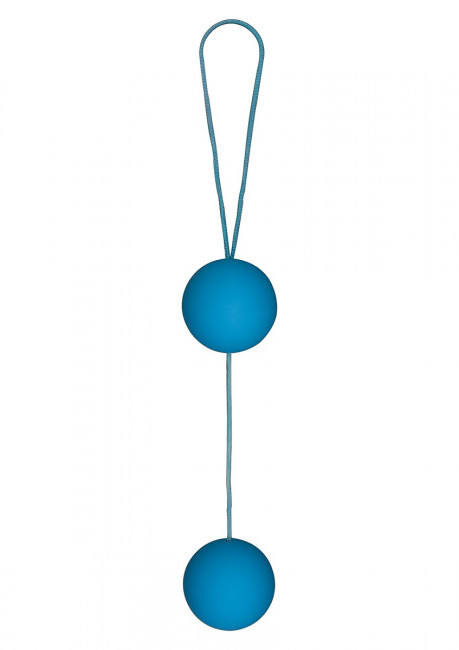 Голубые вагинальные шарики Funky love balls, Toy Joy