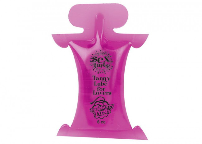 Лубрикант на водной основе с ароматом малины Sex Tarts Lube Raspberry Rush - 6 мл., Topco Sales