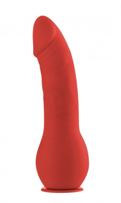 Красный страпон Deluxe Silicone Strap On 8 Inch - 20,5 см., Shots Media BV Красный страпон Deluxe Silicone Strap On 8 Inch - 20,5 см., Shots Media BV