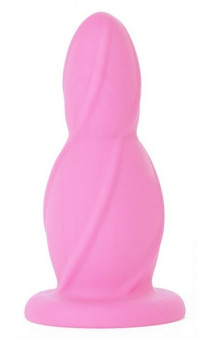 Малая анальная втулка Small Buttplug розового цвета - 9,4 см., Shots Media BV