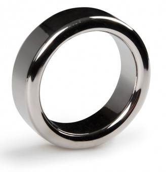 Серебристое эрекционное кольцо Heavy Cock Ring Size S