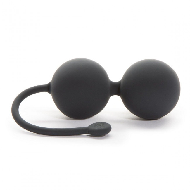Вагинальные шарики Tighten and Tense Silicone Jiggle Balls, Fifty Shades of Grey