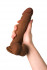 Вибратор-реалистик мулат TOYFA RealStick Elite Mulatto - 21 см., ToyFa