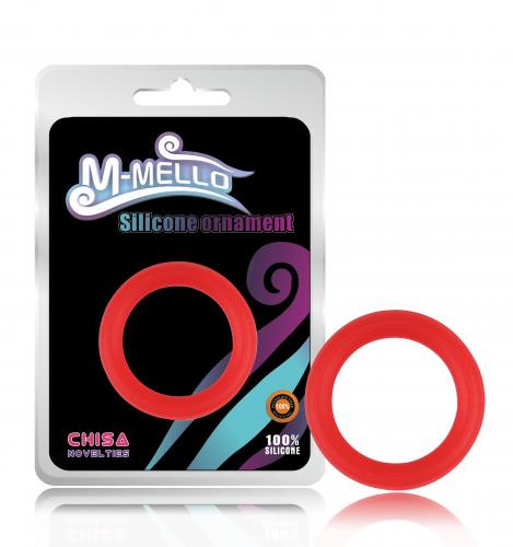 Красное эрекционное кольцо Erection Ring, Chisa