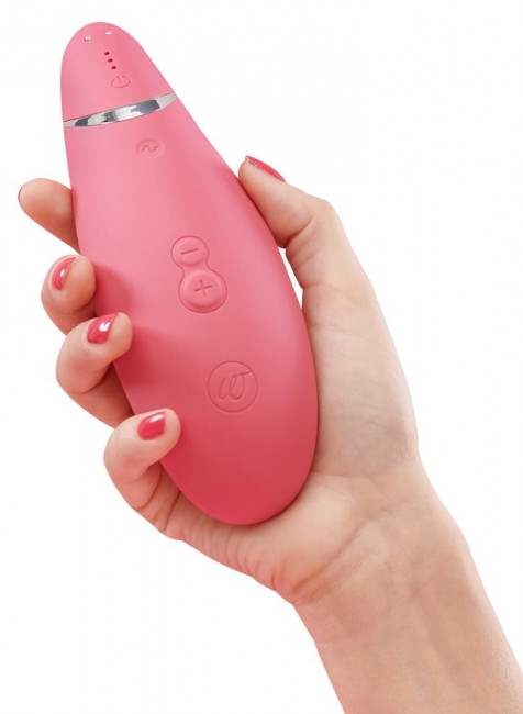 Розовый бесконтактный клиторальный стимулятор Womanizer Premium, Womanizer Розовый бесконтактный клиторальный стимулятор Womanizer Premium, Womanizer
