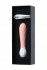 Нежно-розовый мини-вибратор S-HANDE MINI 3 с рельефом - 11,8 см., S-HANDE