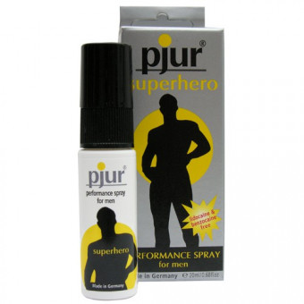 Пролонгирующий мужской спрей pjur SUPERHERO spray - 20 мл., Pjur