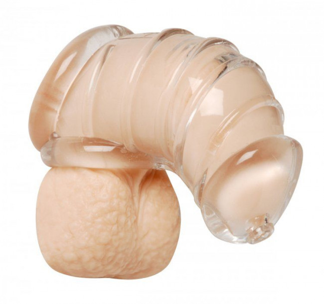 Насадка для ограничения эрекции Detained Soft Body Chastity Cage, XR Brands