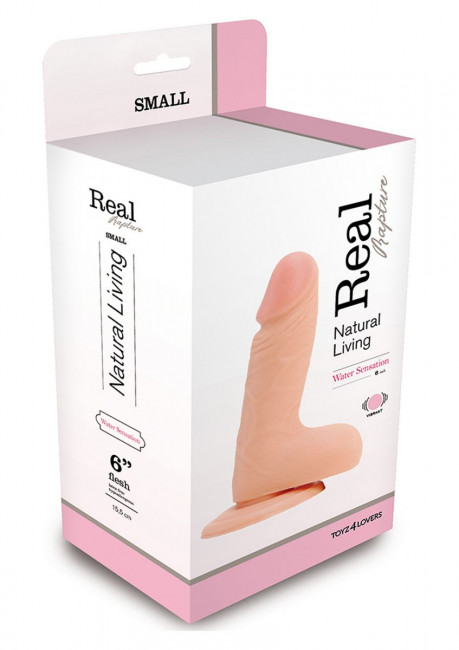 Вибратор Vibe Flesh - 17 см., Toyz4lovers