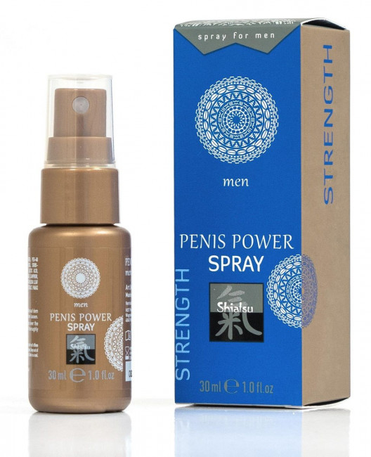 Возбуждающий интимный спрей для мужчин PENIS POWER - 30 мл., Shiatsu