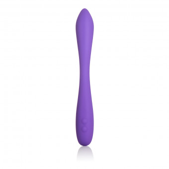 Перезаряжаемый фиолетовый вибромассажер Silhouette S9 - 16,5 см., California Exotic Novelties