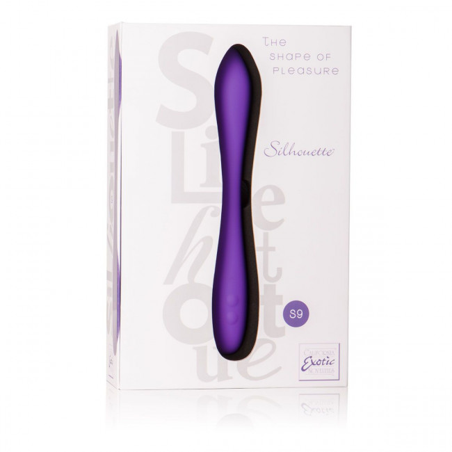 Перезаряжаемый фиолетовый вибромассажер Silhouette S9 - 16,5 см., California Exotic Novelties Перезаряжаемый фиолетовый вибромассажер Silhouette S9 - 16,5 см., California Exotic Novelties