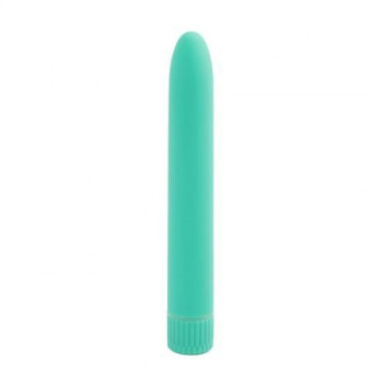 Мятный вибромассажер Climax Smooth 7" Vibe - 17,8 см., Topco Sales