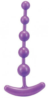 Анальная цепочка PURE ANAL BEADS - 15,2 см., Seven Creations