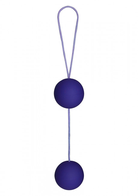 Фиолетовые вагинальные шарики Funky Love balls, Toy Joy Фиолетовые вагинальные шарики Funky Love balls, Toy Joy
