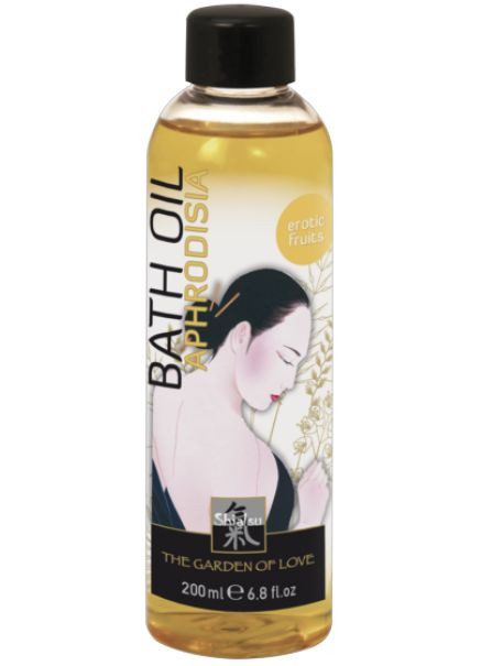 Масло для ванны "Афродизия" с запахом экзотических фруктов - 200 мл., Shiatsu Масло для ванны "Афродизия" с запахом экзотических фруктов - 200 мл., Shiatsu