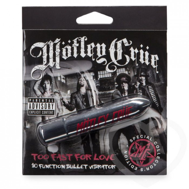 Серебристая вибропуля Motley Crue Too Fast for Love , Motley Crue Серебристая вибропуля Motley Crue Too Fast for Love , Motley Crue