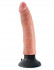Вибромассажер телесного цвета 7" Vibrating Cock - 20 см., Pipedream Вибромассажер телесного цвета 7" Vibrating Cock - 20 см., Pipedream